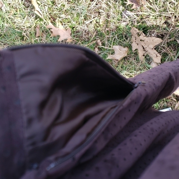 Vintage Le Suit petite women's size  10P 2 piece brown suit - Picture 7 of 8